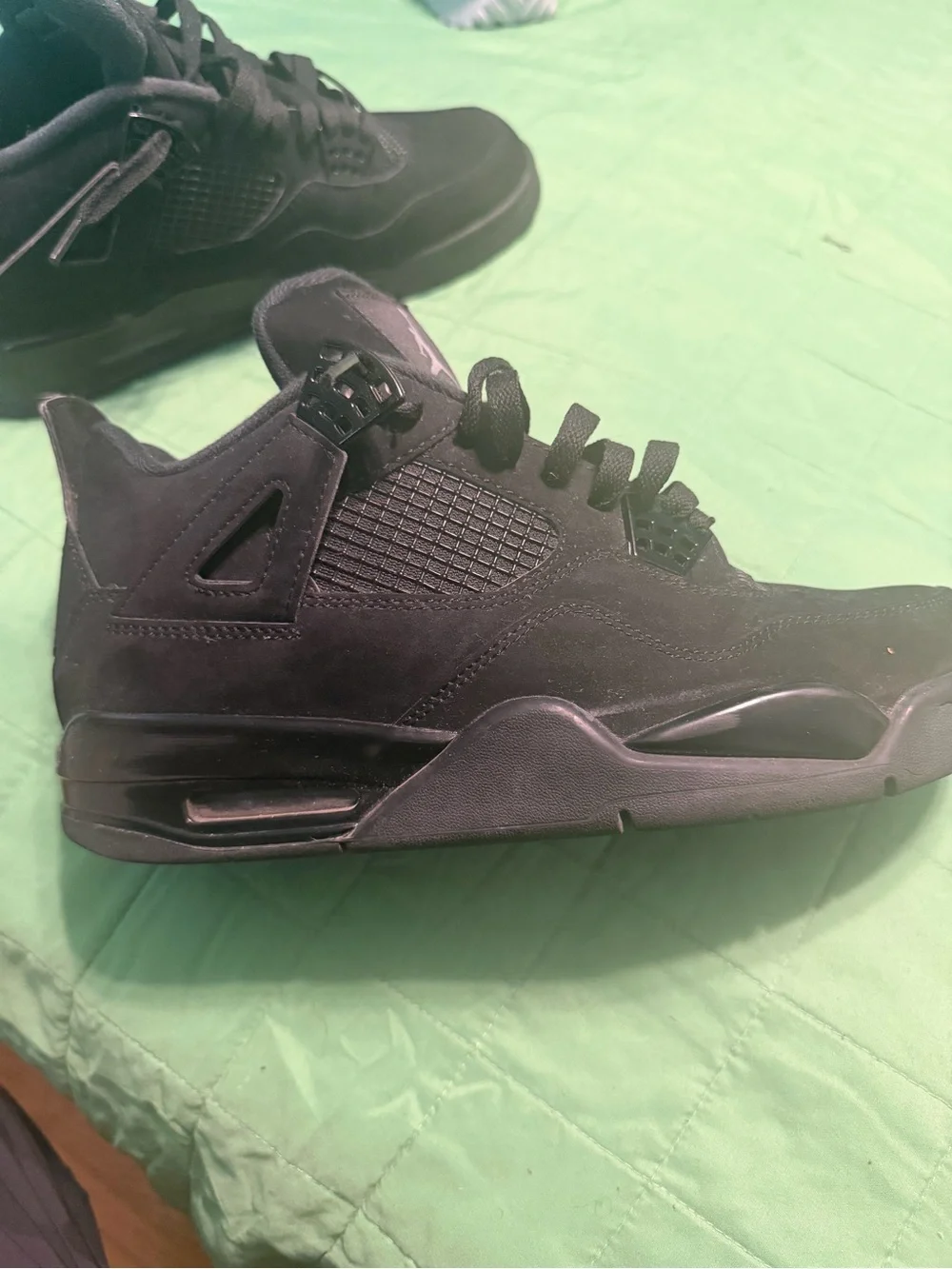 Nike Air Jordan 4 Retro Men’s Sneakers - Black cat